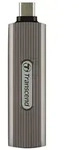 Transcend ESD330C, 2 TB, USB Typ-C, 1050 MB/s, 10 Gbit/s, Passwortschutz, Braun, Grau