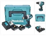 Makita DHP 489 RMJ Akku Schlagbohrschrauber 18 V 73 Nm Brushless + 2x Akku 4,0...