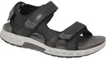 Pius Gabor ROLLINGSOFT Herren Sandale - bequeme Sandaletten schwarz NEU - Schwarz -