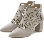 LASCANA High-Heel-Stiefelette Ankle Boot, Stiefelette, Stiefel, hellgrau Gr&ouml;&szlig;e 36 -