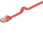 Goobay 96400, 1 m, Cat6, U/UTP (UTP), RJ-45, RJ-45, Rot - Rot