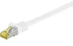 Goobay RJ45 Patchkabel CAT 6A S/FTP (PiMF), 500 MHz mit CAT 7 Rohkabel, wei&szlig;, LSZH