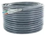 Schwaiger NWKU6025 051, 25 m, Cat6a, S/FTP (S-STP), Grau - Grau