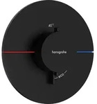 HansGrohe ShowerSelect Com.S Thermostat UP MSW Matt Black, 15559670 - Schwarz