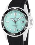 Jacques Lemans Hybromatic 1-2170C Herren Uhr Edelstahl Silikon 20Bar - Silber
