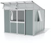 Vitavia Gerätehaus "Kosmos" aluminium eloxiert 7,8 m2