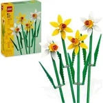 LEGO Botanicals Narzissen - Kunstblumen f&uuml;r Kinder- Blumenstrau&szlig; als Zimmer- oder