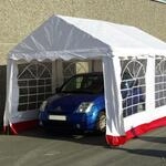 VCM Pavillon | Ma&szlig;e ca. 4x3x3 m | Festzelt | Partyzelt | Wasserfest Eventzelt