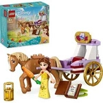 LEGO Disney Princess Belles Pferdekutsche, Prinzessinnen-Set mit Pferde-Spielzeug und