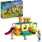 LEGO Friends Abenteuer auf dem Katzenspielplatz, Set mit Spielzeug-Tieren und
