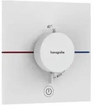 Fertigmontageset ShowerSelect Comfort E Absperrventil, UP mattwei&szlig; mattwei&szlig; - Wei&szlig;