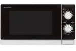 Sharp R200WW Mikrowelle 20 Zeitschaltuhr T&uuml;rbeleuchtung Wei&szlig; - Wei&szlig;