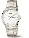 Boccia Herren Armbanduhr 3649-01 Classic Titan - Silber