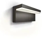 Philips Bustan Wandleuchte, 3,8 W, Wandbeleuchtung f&uuml;r den Au&szlig;enbereich, Anthrazit,