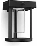 Philips Camill Wandleuchte, 1,4 W, Wandbeleuchtung f&uuml;r den Au&szlig;enbereich, Schwarz,