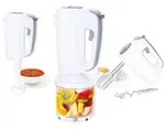 Emerio HMS-113257.11, Handmixer, Grau, Wei&szlig;, Mixen, 1,4 m, Edelstahl, 250 mm -