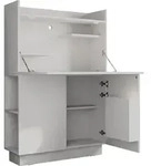 Sekret&auml;r Schreibtisch Vicco Alena Wei&szlig; 85 x 27 cm, Model 32502 - Wei&szlig;