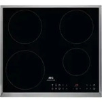 AEG IKS64301XB, Schwarz, Integriert, 57.6 cm, Zonen-Induktionskochfeld, Glas, 4