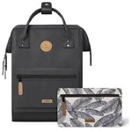 CABAIA Freizeitrucksack Rucksack mit Laptopfach Adventurer Vegan Nubuck Backpack 18L