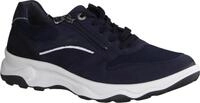 Waldl&auml;ufer H-Max 718006-898 Schn&uuml;rer, Sneaker, Herren, Leder/Textil, Blau/Wei&szlig; -