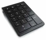 Aplic Bluetooth Numpad mit 22 Tasten Keypad / Ziffernblock mit Multimediatasten -