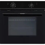 Wolkenstein Einbaubackofen WMO 70 schwarz mit ECO Funktion und - Schwarz