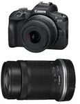Canon EOS R100 + RF-S 18-45mm F4.5-6.3 IS STM + RF-S 55-200mm F5-7.1 IS STM...