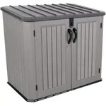 Lifetime Phil Kunststoff M&uuml;lltonnenbox 2x240 L| Grau 94x146x128 cm - Grau