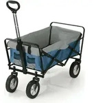 EASYmaxx 12252, Manueller Gartenwagen, 4 Rad/R&auml;der, Kunststoff, Polyester,...