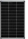 enjoy solar&reg; Solarpanel monokristallines Solarmodul 100W 12V (schwarzer...