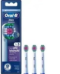 Oral-B Pro 3D White, 3 St&uuml;ck(e), Wei&szlig;, Oral-B, Oral-B 3D/2D, Sichtverpackung -