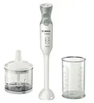 Bosch MSM66020, P&uuml;rierstab, Pulsfunktion, 1,4 m, 600 W, Grau, Wei&szlig; - Grau/Wei&szlig;