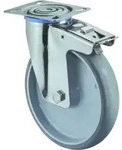 Lenkrolle 200mm H120.B43 Platt.Thermopl,ER,GL,FestH120.B43.200