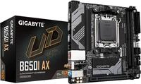 GIGABYTE B650I AX Mainboard - AMD Ryzen 9000er-Serie, 5+2+1 Phasen VRM, bis zu 6400
