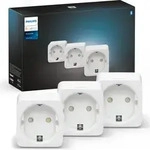Philips Smart Plug weiss Dreierpack, Wei&szlig;, IP20, II, 0 - 35 &deg;C, 5 - 95%, 51...