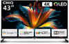 CHiQ U43QM8V 43" 4K UHD HDR QLED Smart Google TV