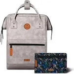 Cabaia Vegan Nubuck Backpack Adventurer M Reims - - Grau