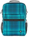 HP Campus XL Rucksack (Tartan Plaid), Rucksack, 40,9 cm (16.1"), 620 g - Blau