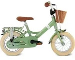 Puky Youke Classic - Kinderfahrrad - 12 Zoll - inkl. Lenkerkorb - Retro gr&uuml;n - ab 3