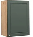 H&auml;ngeschrank Vicco Fame-Line Gr&uuml;n-Gold Landhaus 50 cm, Model 38380 - Gr&uuml;n/Braun
