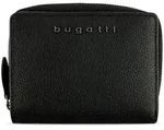 bugatti Geldb&ouml;rse Bella Ladies Zip Around Wallet Black schwarz - Schwarz