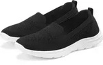 LASCANA Slipper Halbschuh, Sneaker, Slip-On-Sneaker, schwarz Gr&ouml;&szlig;e 36 - Schwarz -