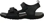 GEOX UOMO SANDAL STRADA Schwarz - Schwarz - 40
