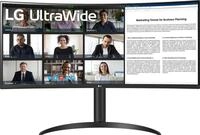 LG UltraWide 34WR55QC-B - LED-Monitor - gebogen - 86.4 cm (34") - 3440 x 1440 UWQHD @