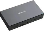 Verbatim USB-C Pro Docking Station 17 Port CDS-17 32172 - Schwarz/Grau