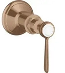 hansgrohe Fertigmontageset Axor Montreux UP-Absperrvtl., m Hebel, brush. red...