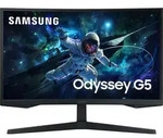 Samsung G55C, 68,6 cm (27"), 2560 x 1440 Pixel, Quad HD, LED, Schwarz