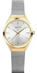 Bering 18729-010 Damen-Armbanduhr, Edelstahl-Geh&auml;use, Metall-Armband - Gold