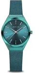 Bering Damenuhr Ultra Slim Collection - Gr&uuml;n
