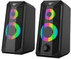 HAVIT SK202 Computer Lautsprecher Computer Speakers 2.0 RGB, optimales...
